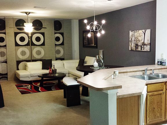 Living/Dining Room/Breakfast bar Combo