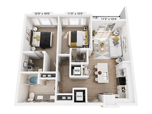 Floor plan Glenwood