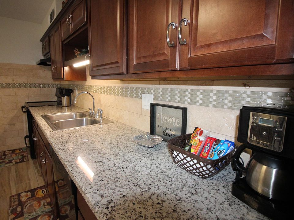 new cabinets, granite counters