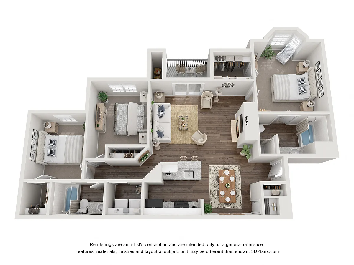 Floor plan Ashbourne
