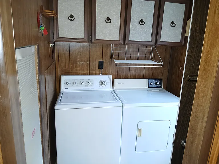 Utility, Laundry Room and back door Entrance