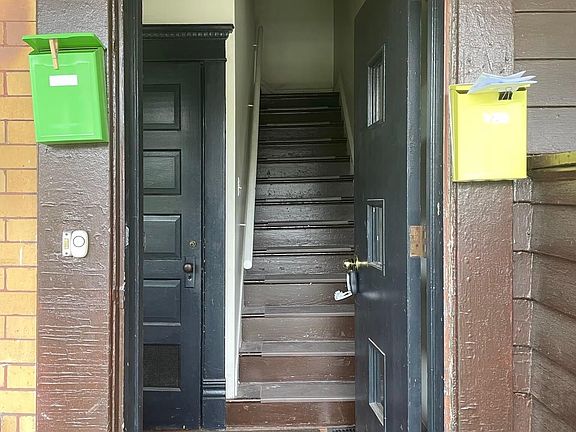 Shared front door with separate entrances. Basement with Laundry.