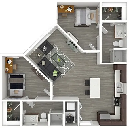 2 Bedroom 2 Bathroom 2 Bedroom 2 Bathroom