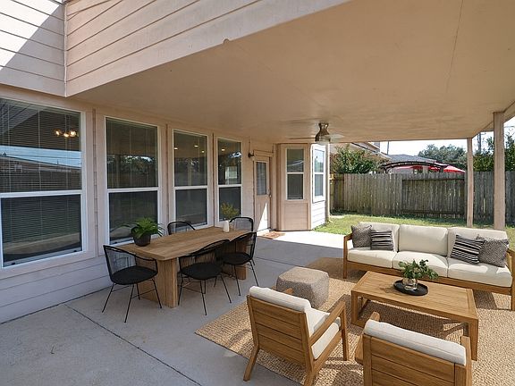 Virtually Stage Back Patio