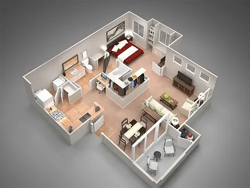 Floor plan A3A