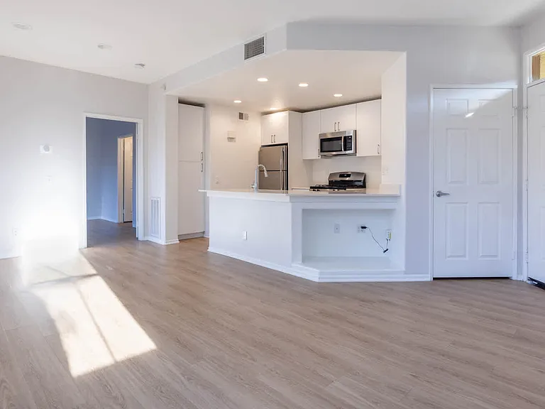 Living Room with Hard Surface Flooring