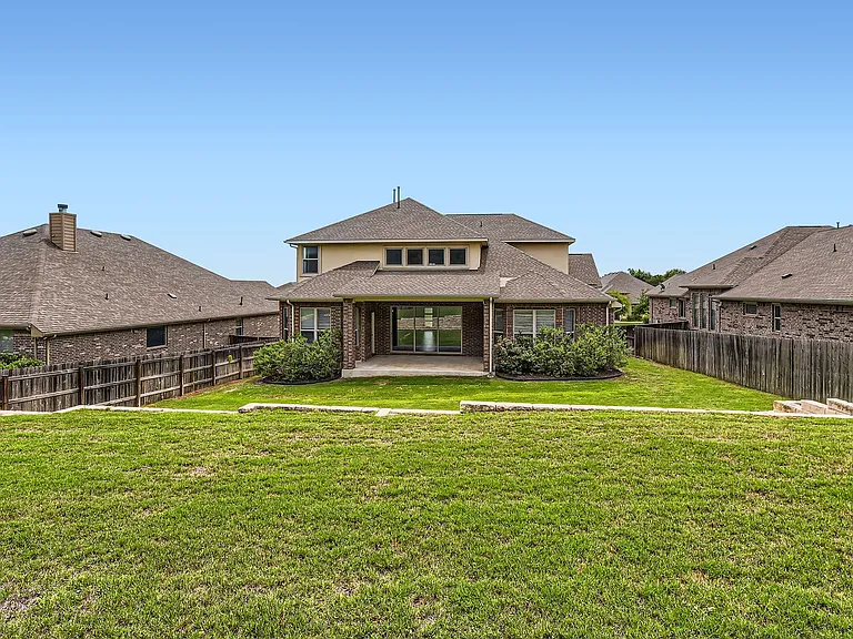 Huge backyard! Backs to green space!