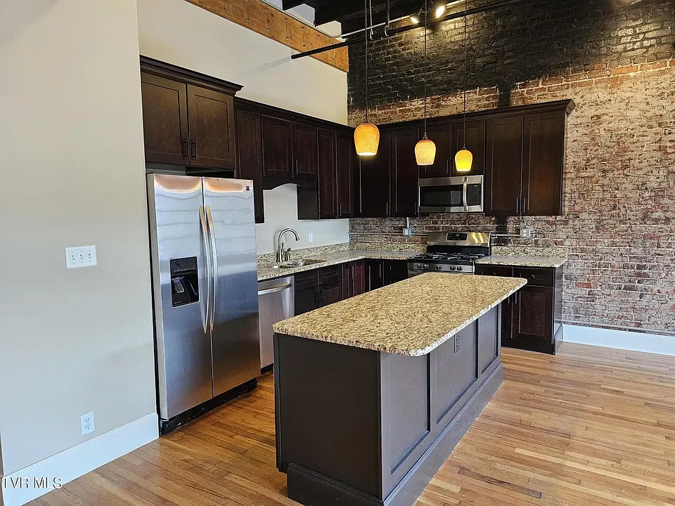 Open concept kitchen