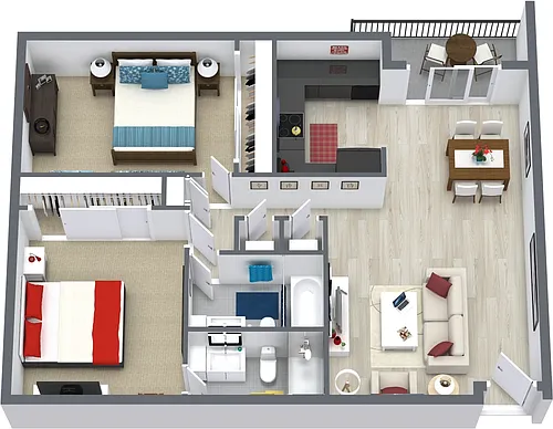 Floor plan The Athens