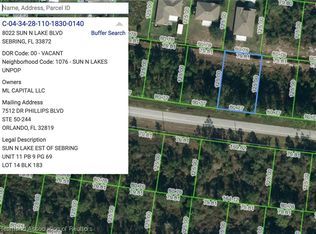 8022 Sun N, Sebring, FL 33872