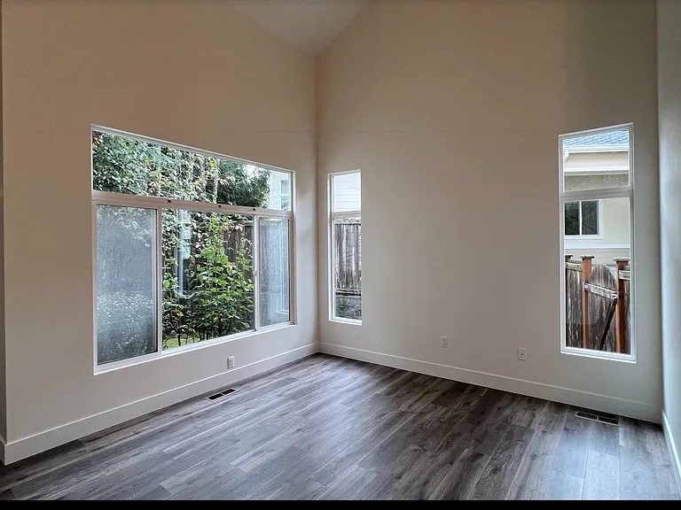 Downstair open ceiling Living room