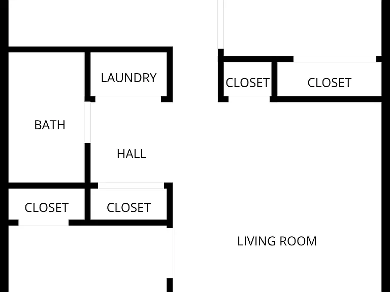 Sweet functional floor plan!