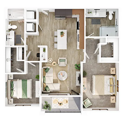 Floor plan B1