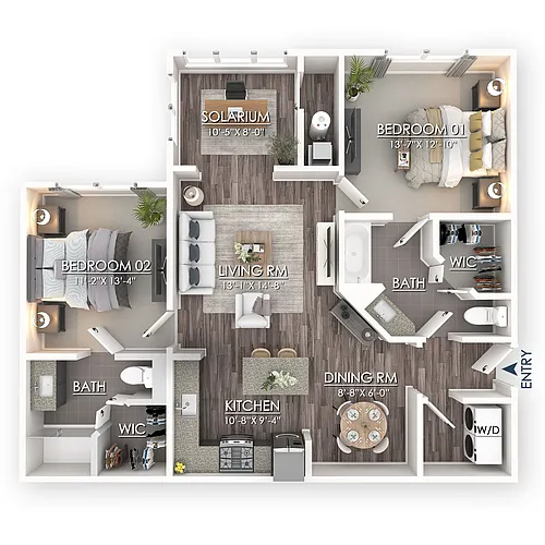Floor plan The Solaris