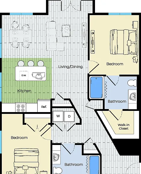Woodmont Commons Apartments — Photo 43