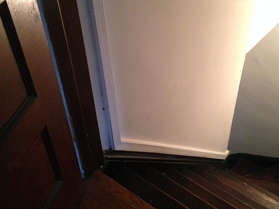 top of secret stairwell