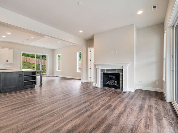 Interior fireplace
