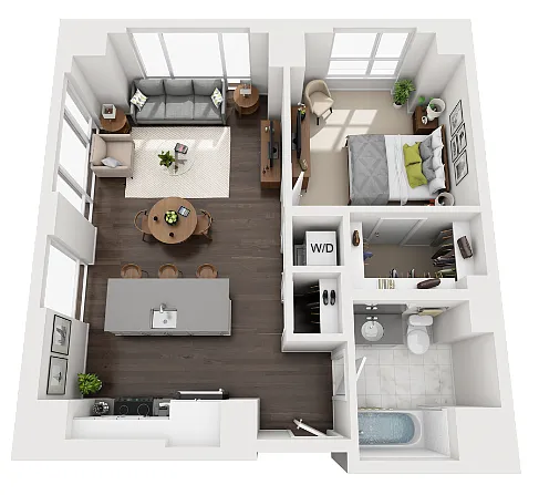 Floor plan M-B6