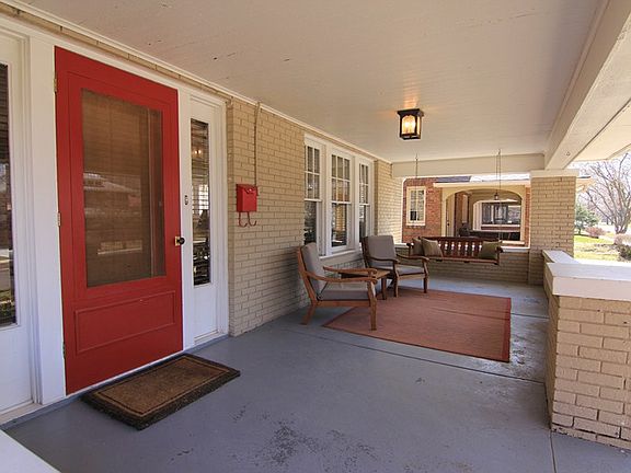 covered front porch