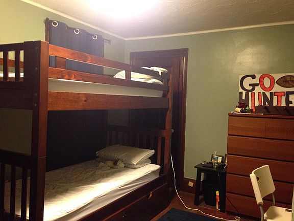 Bedroom has 2 Closets, much larger in person