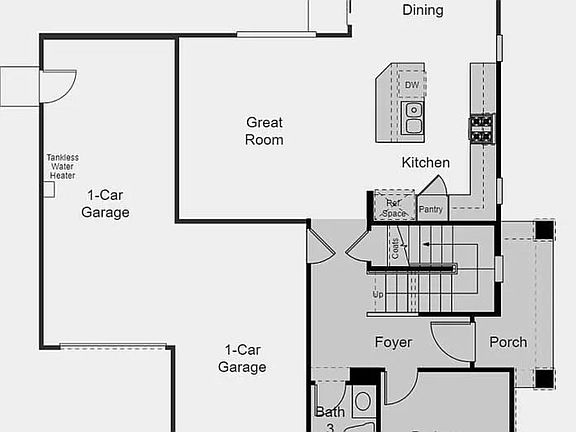 Bedroom in the ground floor.