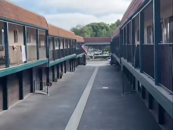 garage under apartment unit