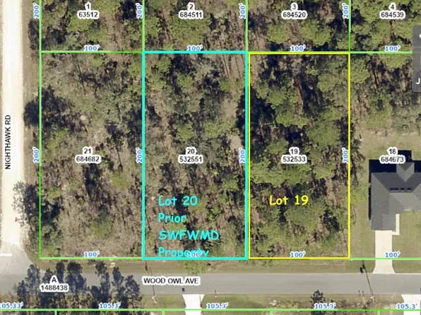 11095 WOOD OWL AVENUE LOT 20, WEEKI WACHEE, FL 34614