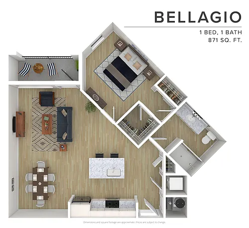 Floor plan Bellagio