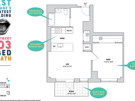 2nd image of 510 E 14th St APT 703