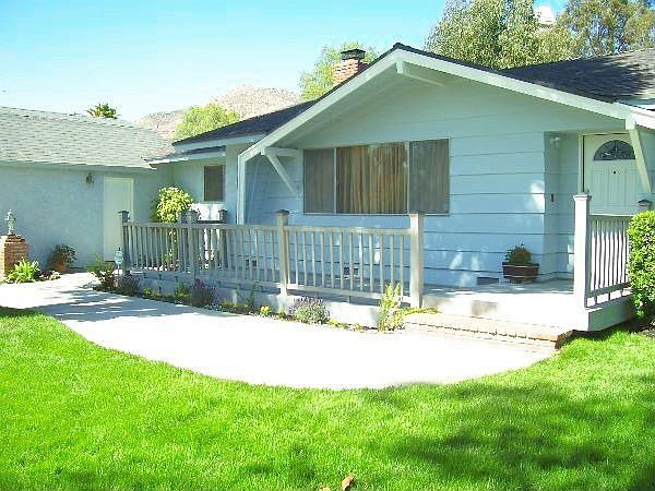 NEW PORCH, SOD AND PAINT