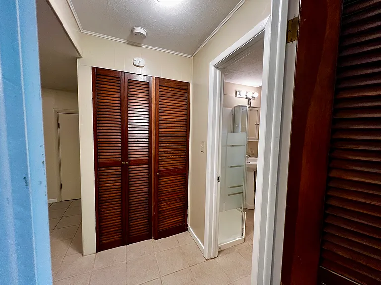 Basement closet space