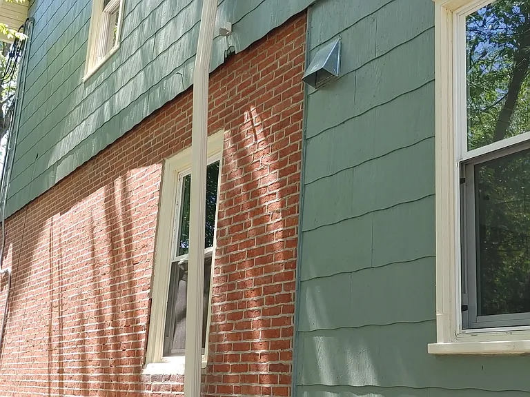 Newly painted house