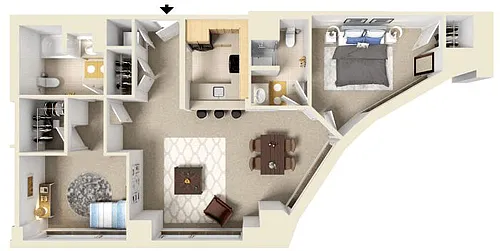 Floor plan The Elliot