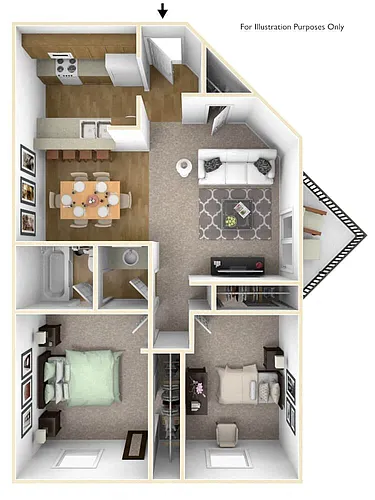 Floor plan Kalmia Large