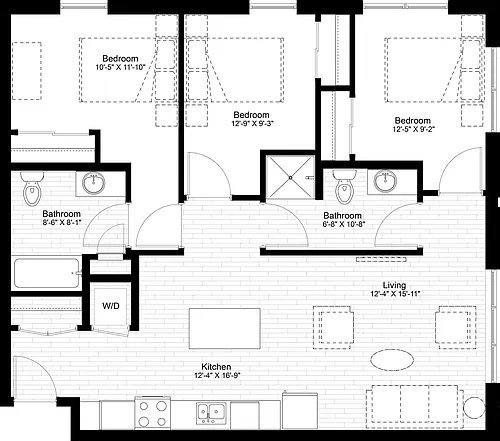 Floor plan C1-Affordable