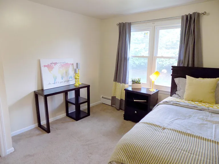 Back bedroom in 2BRs is always the quietest!