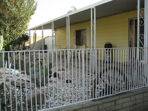 Patio from car port