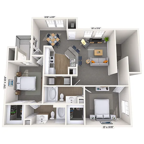 Floor plan F