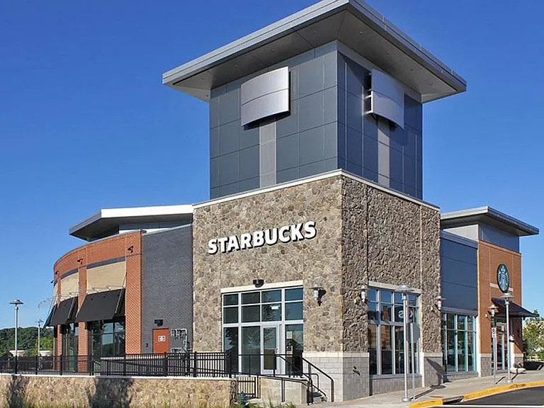 Starbucks 5 minutes away