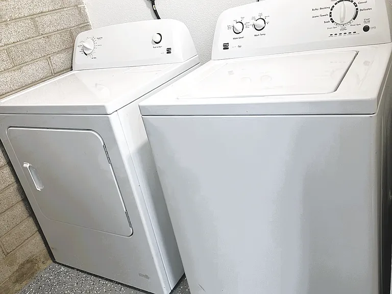 Laundry with Washer and Dryer