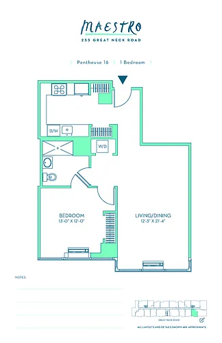 Floor plan PH16
