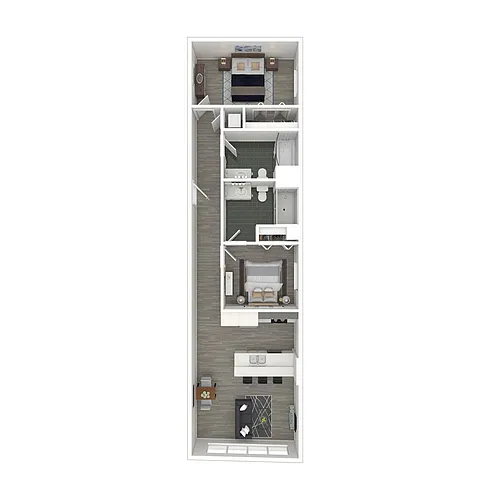 Floor plan C1