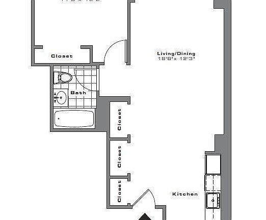 2nd image of 113 Nassau St APT 28G