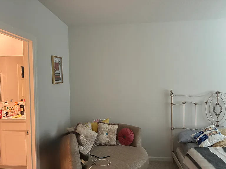 Master bedroom and bath