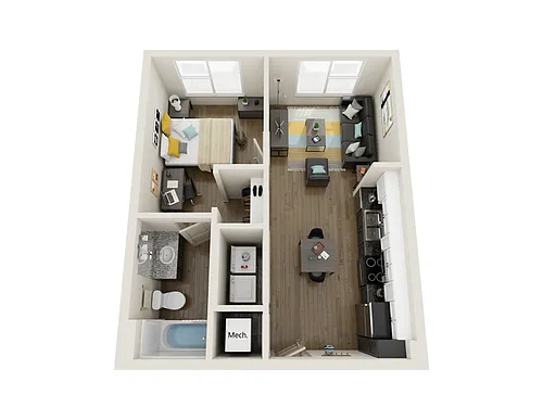 Floor plan A1