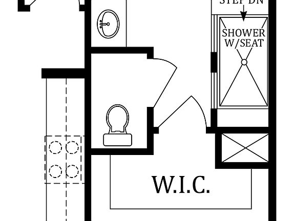 First Floor Plan Optional Roman Owner s Bath
