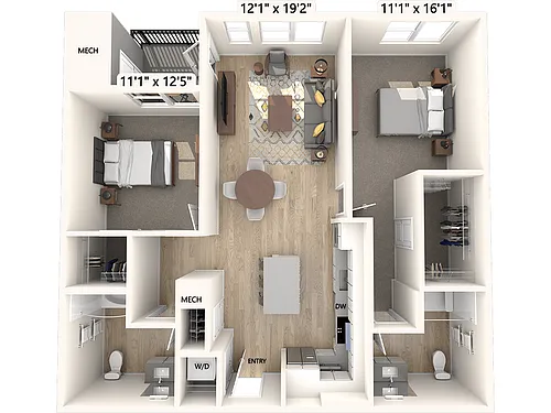 Floor plan B11-ADA