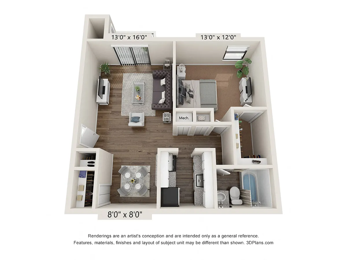 Floor plan Maple