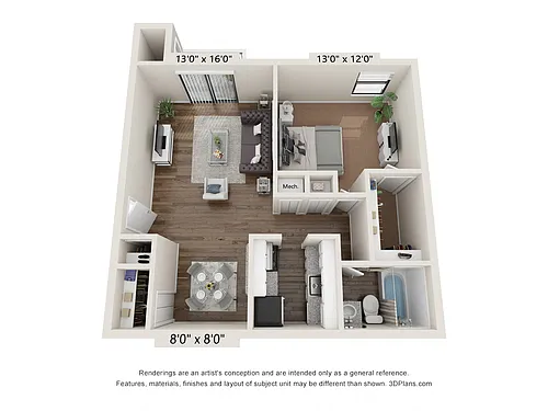 Floor plan Maple