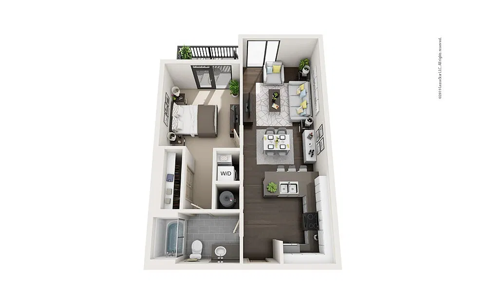 Floor plan Highrise A4